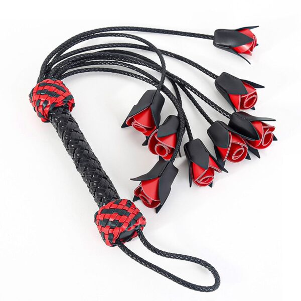 Rosebud Flogger Whip