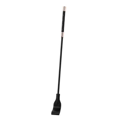 Black Genuine Leather Heavy Impact Whip