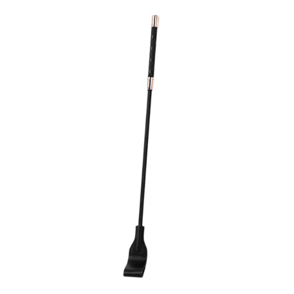 Black Genuine Leather Heavy Impact Whip