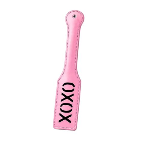 XOXO Paddle – Pink Spanking Paddle for BDSM & Roleplay
