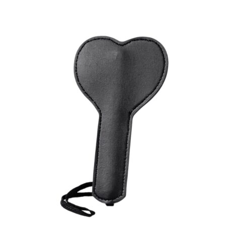 Heart-shaped spanking paddle for BDSM and impact play