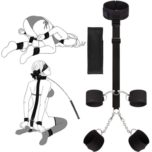 Adjustable Backhand Cuffs & Collar - Image 7