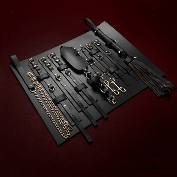 10-Piece Premium BDSM Bondage Kit-purrplay - Image 2
