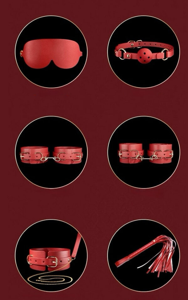 10-Piece Premium BDSM Bondage Kit-purrplay - Image 4