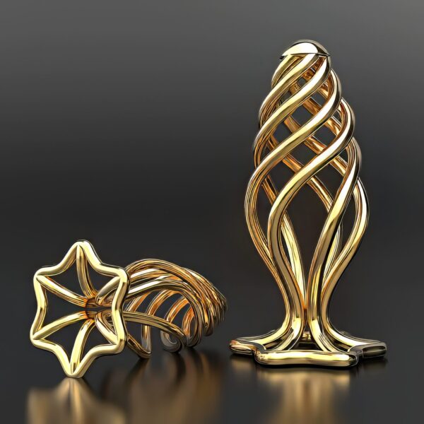 Hollow Swirl Butt Plug - Image 2