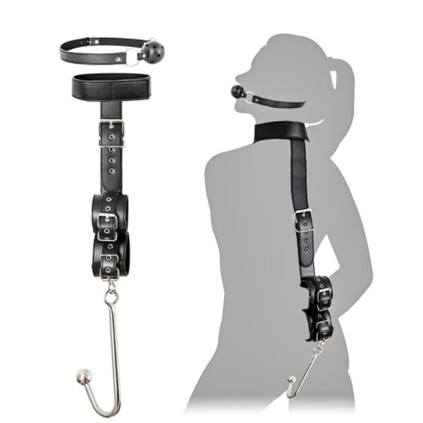 BDSM Restraint Kit with Anal Hook - Image 2