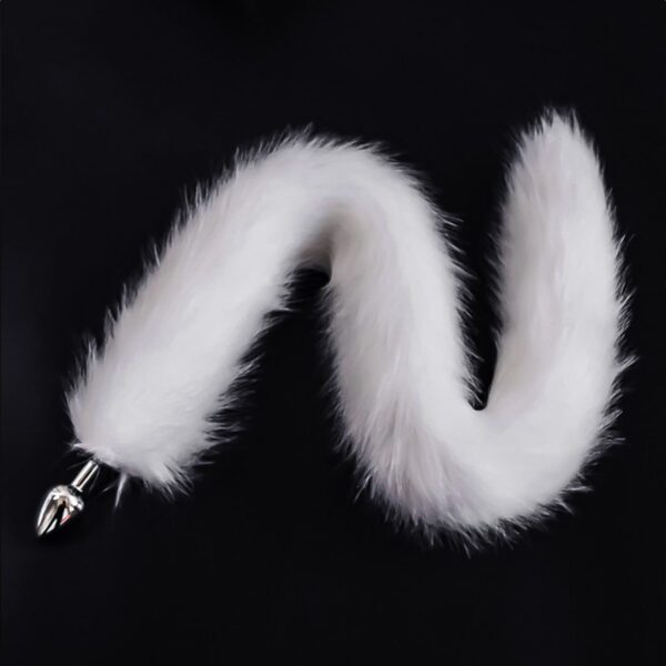 Faux Fur Fox Tail BDSM Set - Image 4