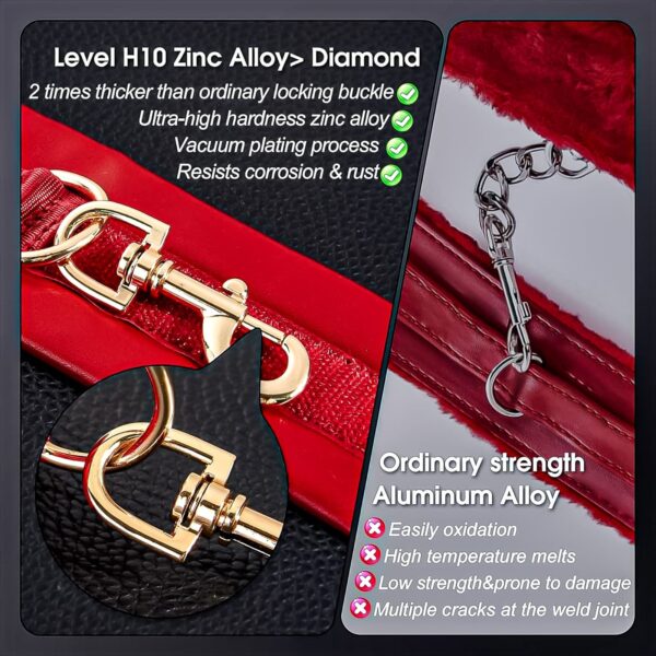 Adjustable Backhand Cuffs & Collar - Image 4