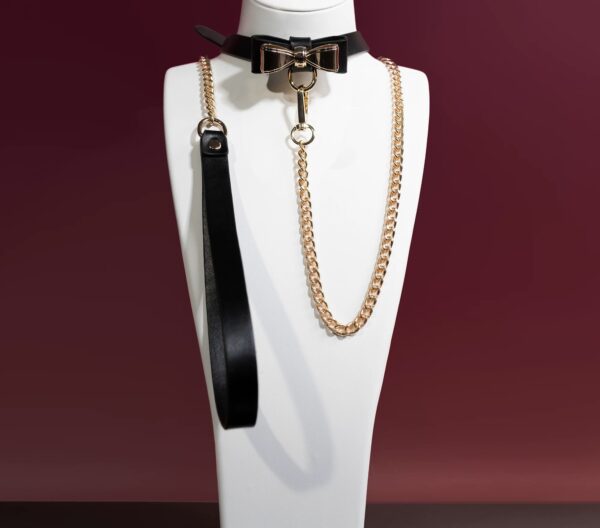 Bow Collar with Leash-purrplay - Image 6