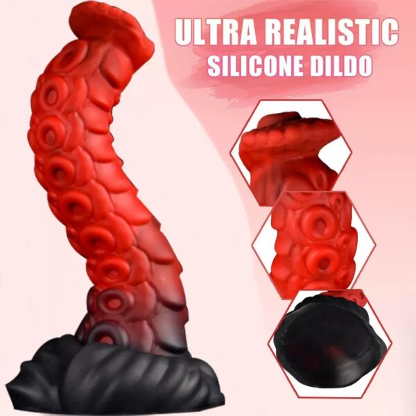Tentacle Grip Dildo-purrplay - Image 7
