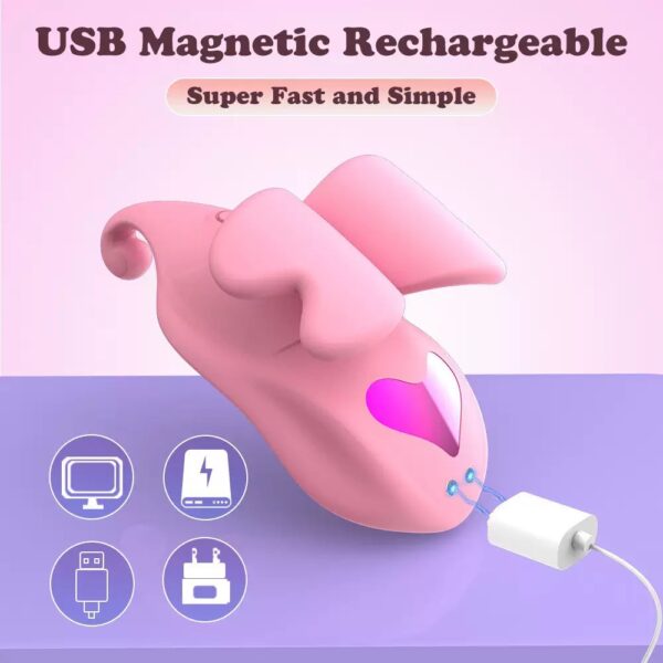 5-in-1 Dragon Fantasy Dildo with Remote-purrplay - Image 4