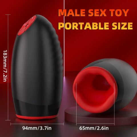 Vortex Grip – 3-in-1 Rotating & Suction Male Masturbator-purrplay