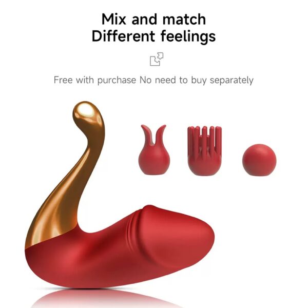 Dual-Vibration Remote Control Egg with App Functionality-purrplay - Image 4