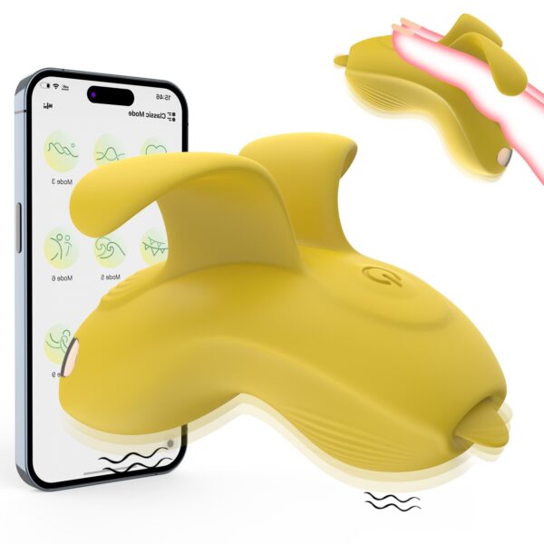Smart App-Controlled Clitoral Vibrator with 9 Modes-purrplay - Image 3