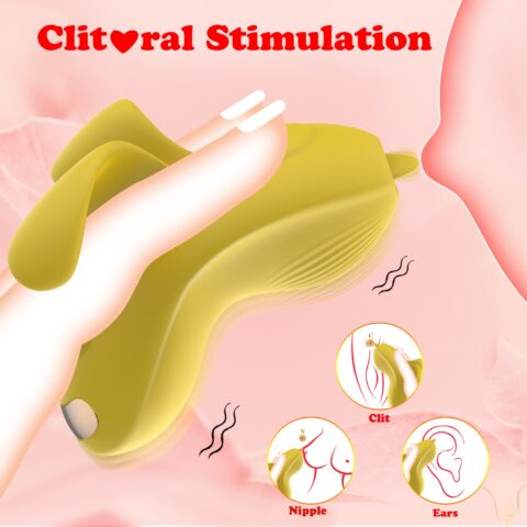 Smart App-Controlled Clitoral Vibrator with 9 Modes-purrplay