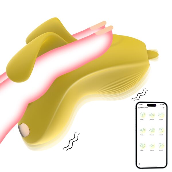 Smart App-Controlled Clitoral Vibrator with 9 Modes-purrplay - Image 6